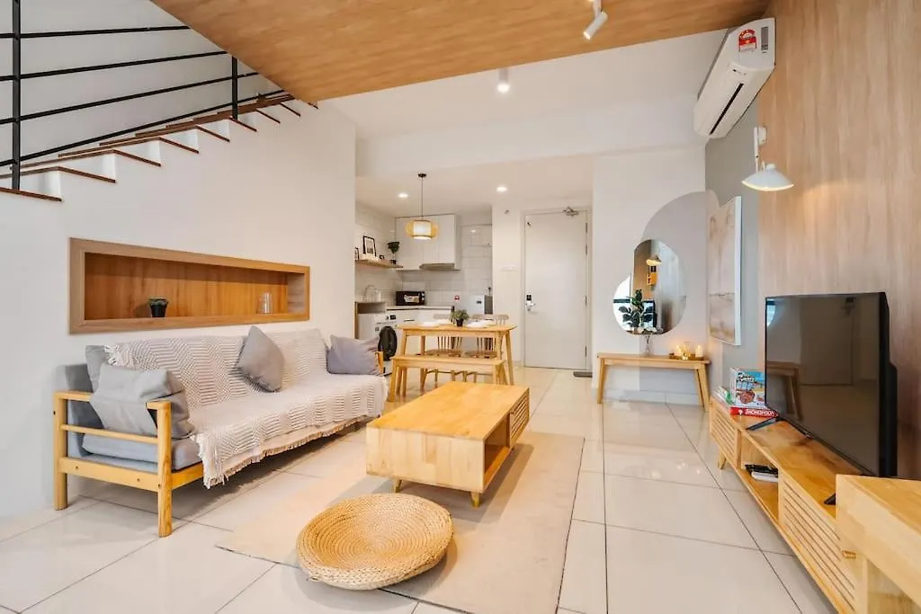 Arte Mont Kiara Netflix Muji-Muji 3Rooms 6Pax Kuala Lumpur Malajzia